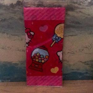 *LAST ONE* HELLO KITTY plastic tablecover 54x96 inches NWT